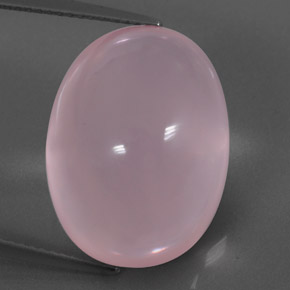 Quarzo rosa naturale rosa da 25,15 ct, trasparente, trasparente/traslucido