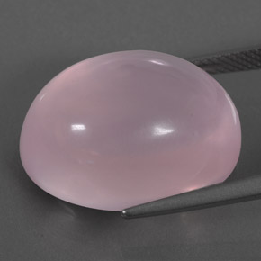 Quarzo rosa naturale rosa da 25,15 ct, trasparente, trasparente/traslucido