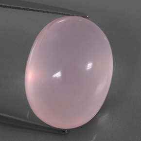 Quarzo rosa naturale rosa da 26,27 ct, trasparente, trasparente/traslucido