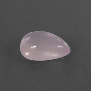 Quarzo rosa naturale rosa da 4,48 ct, taglio a pera, trasparente