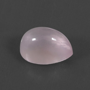 Quarzo rosa naturale rosa da 5,14 ct, taglio a pera, trasparente