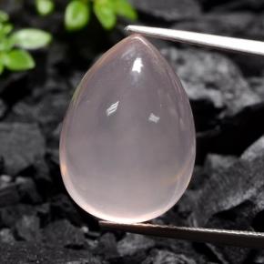 Quarzo rosa naturale rosa da 19,92 ct, trasparente, trasparente/traslucido