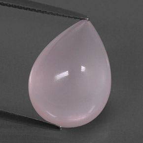 Quarzo rosa naturale rosa da 9,09 ct, trasparente, trasparente/traslucido
