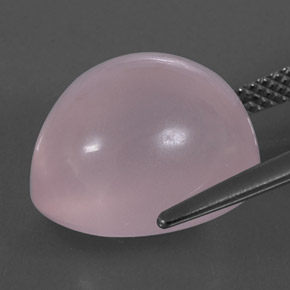 Quarzo rosa naturale rosa da 12,46 ct, trasparente, trasparente/traslucido