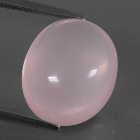 Quarzo rosa naturale rosa da 9,02 ct, trasparente, trasparente/traslucido