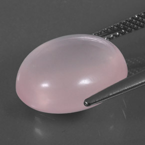 Quarzo rosa naturale rosa da 9,02 ct, trasparente, trasparente/traslucido