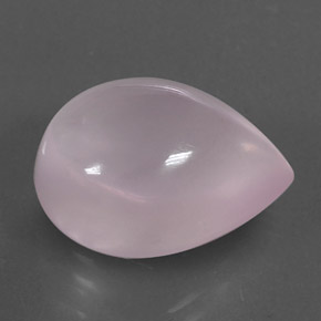 Quarzo rosa naturale rosa da 10,98 ct, trasparente, trasparente/traslucido