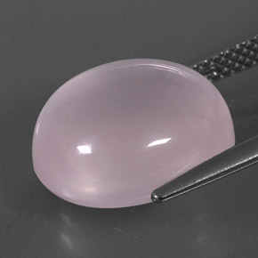 Quarzo rosa naturale rosa da 10,08 ct, trasparente, trasparente/traslucido
