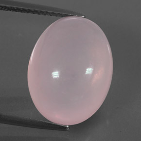 Quarzo rosa naturale rosa da 11,67 ct, trasparente, trasparente/traslucido