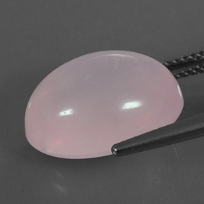 Quarzo rosa naturale rosa da 11,67 ct, trasparente, trasparente/traslucido
