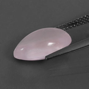 Quarzo rosa naturale rosa da 3,11 ct, marchesa, trasparente