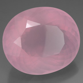 Quarzo rosa naturale rosa da 150,80 ct, trasparente, trasparente/traslucido