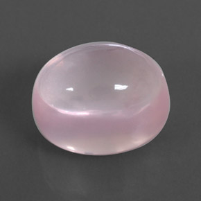 Quarzo rosa naturale rosa da 17,60 ct, trasparente, trasparente/traslucido