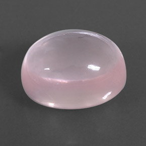 Quarzo rosa naturale rosa da 14,49 ct, trasparente, trasparente/traslucido