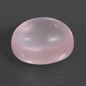 Quarzo rosa naturale rosa da 15,47 ct, trasparente, trasparente/traslucido