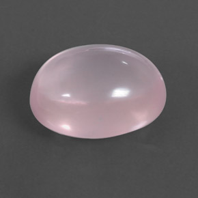 Quarzo rosa naturale rosa da 11,32 ct, trasparente, trasparente/traslucido