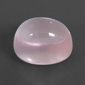 Quarzo rosa naturale rosa da 16,43 ct, trasparente, trasparente/traslucido