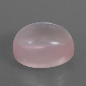 Quarzo rosa naturale rosa da 15,32 ct, trasparente, trasparente/traslucido