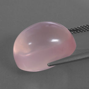 Quarzo rosa naturale rosa da 15,16 ct, trasparente, trasparente/traslucido