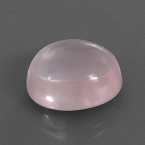 Quarzo rosa naturale rosa da 9,72 ct, trasparente, trasparente/traslucido