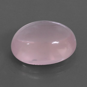 Quarzo rosa naturale rosa da 10,87 ct, trasparente, trasparente/traslucido