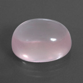 Quarzo rosa naturale rosa da 12,85 ct, trasparente, trasparente/traslucido