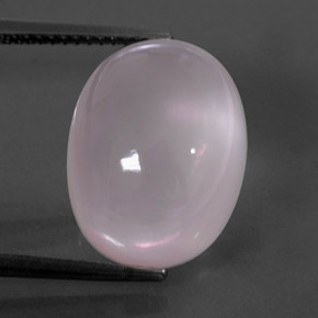 Quarzo rosa naturale rosa da 13,60 ct, trasparente, trasparente/traslucido
