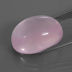 Quarzo rosa naturale rosa da 12,62 ct, trasparente, trasparente/traslucido