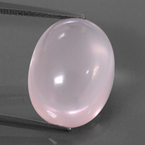 Quarzo rosa naturale rosa da 12,20 ct, trasparente, trasparente/traslucido