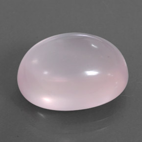 Quarzo rosa naturale rosa da 12,20 ct, trasparente, trasparente/traslucido