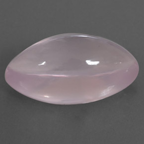 Quarzo rosa naturale rosa da 17,37 ct, trasparente, trasparente/traslucido
