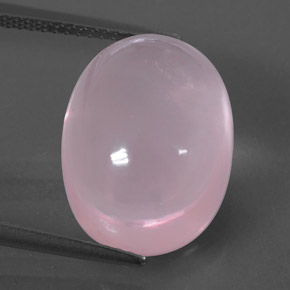 Quarzo rosa naturale rosa da 13,88 ct, trasparente, trasparente/traslucido