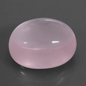 Quarzo rosa naturale rosa da 13,88 ct, trasparente, trasparente/traslucido