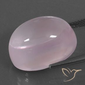 Quarzo rosa Rosa gomma da masticare naturale da 20.28 ct, Ovale, Trasparente