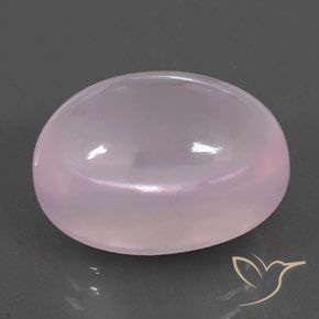 Quarzo rosa Light Pink  naturale da 19.02 ct, Ovale, Trasparente