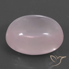 Quarzo rosa Light Pink  naturale da 24.14 ct, Ovale, Trasparente