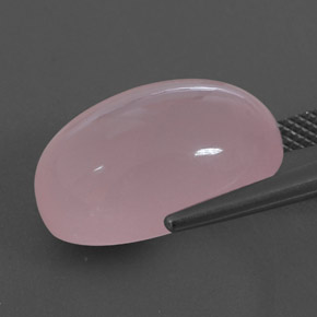 Quarzo rosa Rosa medio rosa naturale da 18.02 ct, Trasparente, Trasparente/Traslucido