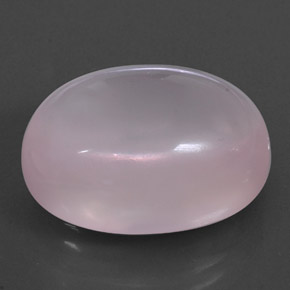 Quarzo rosa Light Pink  naturale da 23.63 ct, Taglio ovale, Trasparente