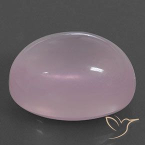Quarzo rosa Rosa medio rosa naturale da 18.30 ct, Ovale, Trasparente/Traslucido