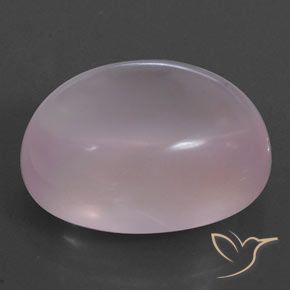 Quarzo rosa Light Pink  naturale da 24.88 ct, Ovale, Trasparente