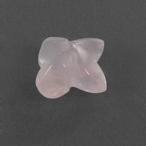 Quarzo rosa naturale rosa da 3,83 ct, trasparente, trasparente/traslucido