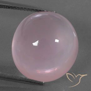18.94ct Naturale Rosa rosa Quarzo rosa, Ovale, Trasparente