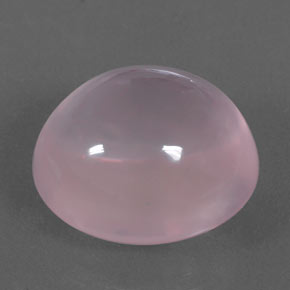 Quarzo rosa Rosa medio rosa naturale da 24.40 ct, Taglio ovale, Trasparente