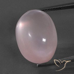 19.49ct Naturale Rosa chiaro Quarzo rosa, Ovale, Trasparente