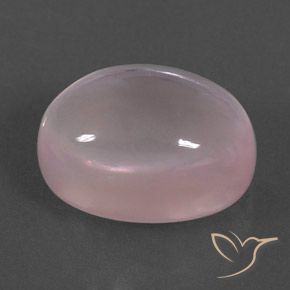 Quarzo rosa Rosa corallo naturale da 18.98 ct, Ovale, Trasparente