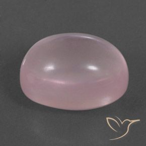 Quarzo rosa Rosa corallo naturale da 19.98 ct, Ovale, Trasparente
