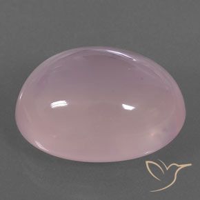 Quarzo rosa Rosa medio rosa naturale da 21.08 ct, Ovale, Trasparente
