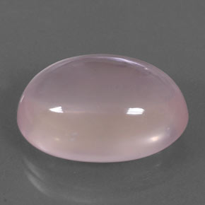 Quarzo rosa naturale rosa da 19,05 ct, taglio ovale, trasparente