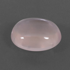 Quarzo rosa naturale rosa da 9,15 ct, taglio ovale, trasparente