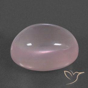 Quarzo rosa Rosa corallo naturale da 18.64 ct, Ovale, Trasparente